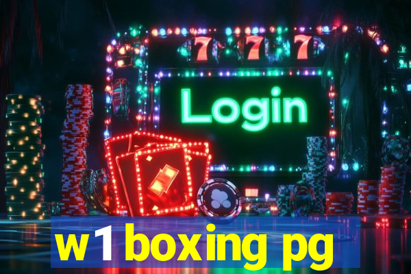 w1 boxing pg